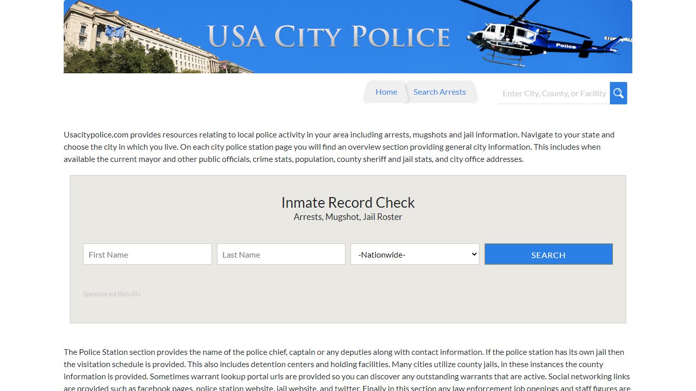 Tell City, IN Police | Jail Records